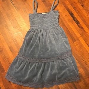 Juicy couture blue terrycloth sundress